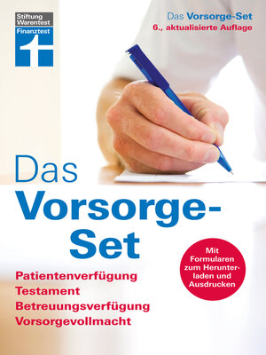 cover image of Das Vorsorge-Set